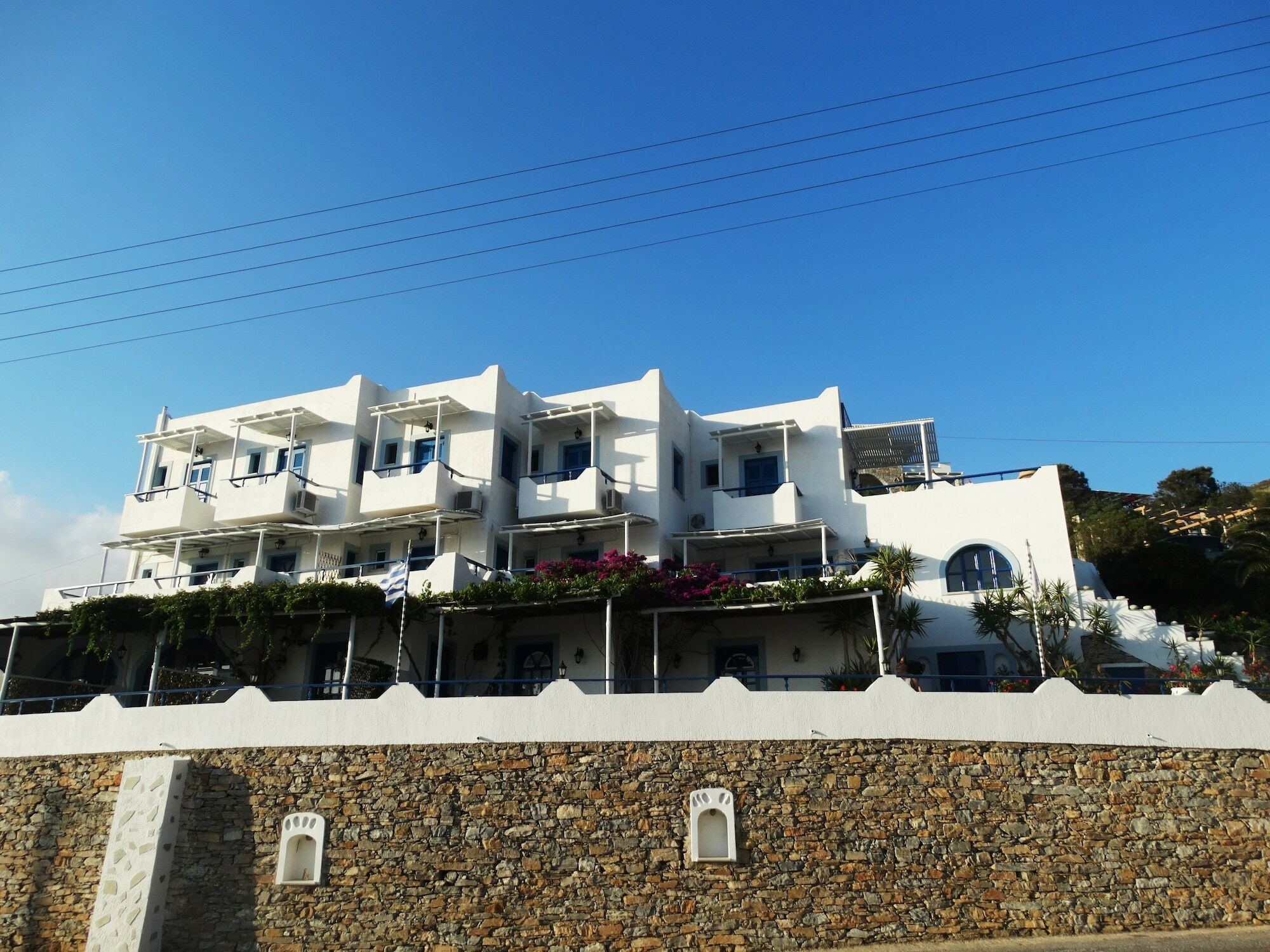 Castelopetra Aparthotel Katápola Buitenkant foto